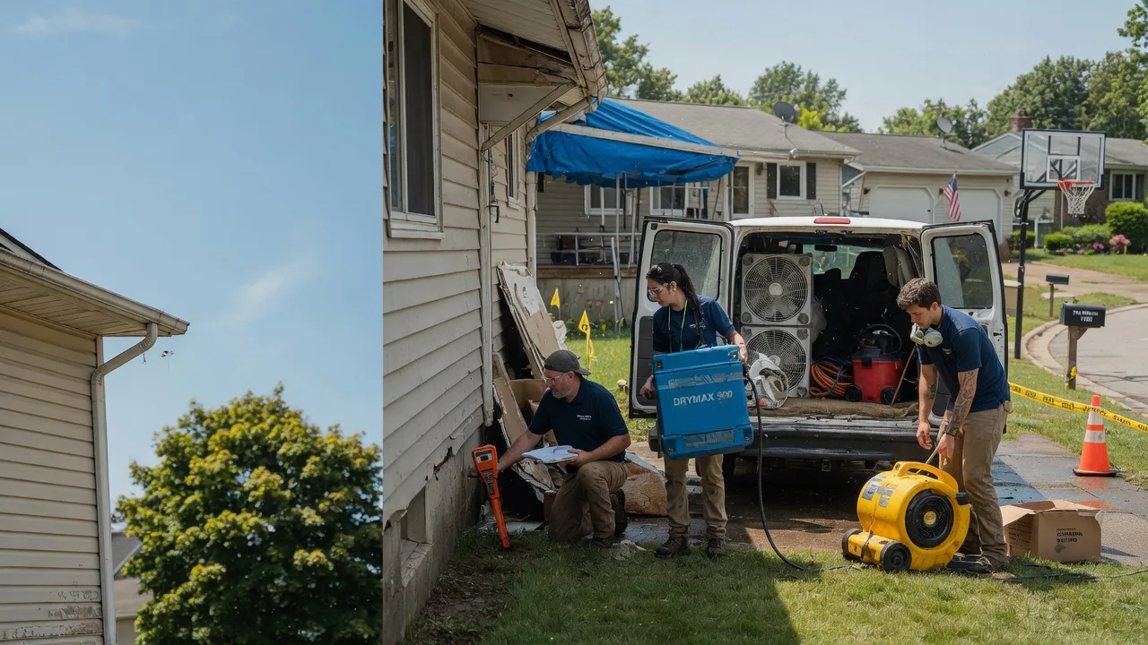 Ceiling Leak Cleanup in Greenville, IA near me